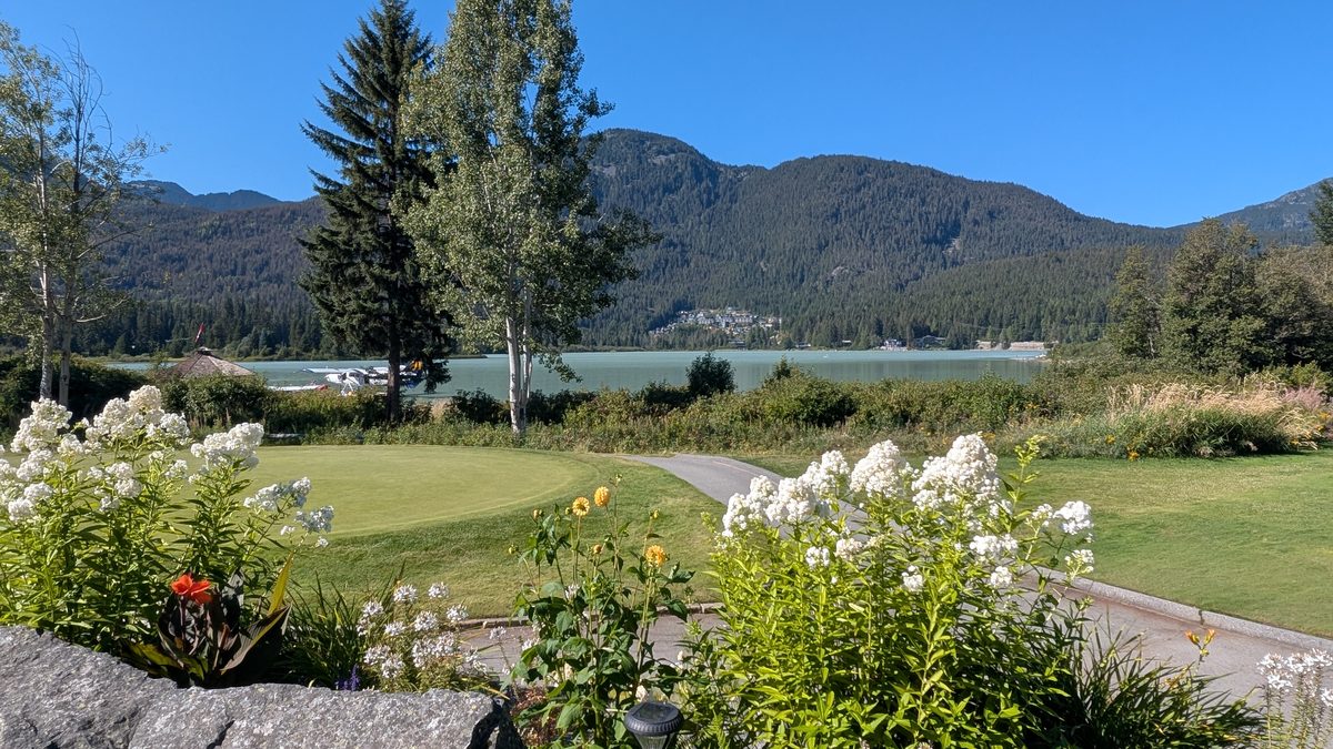 Lakeside golf course in Whistler